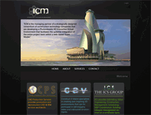 Tablet Screenshot of icm-intl.com